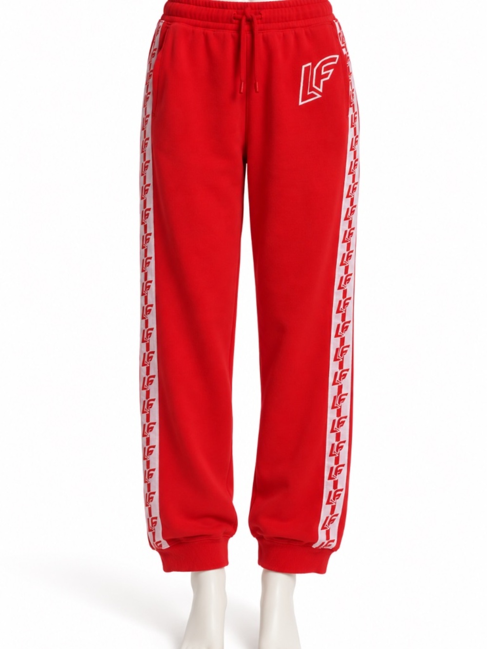 NWOT. LF THE BRAND Red Logo Sweatpants | Size S
